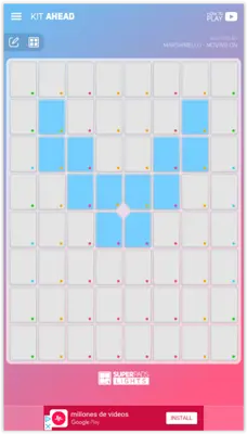 SUPER PADS LIGHTS android App screenshot 0