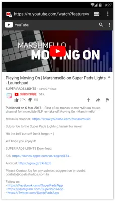 SUPER PADS LIGHTS android App screenshot 7